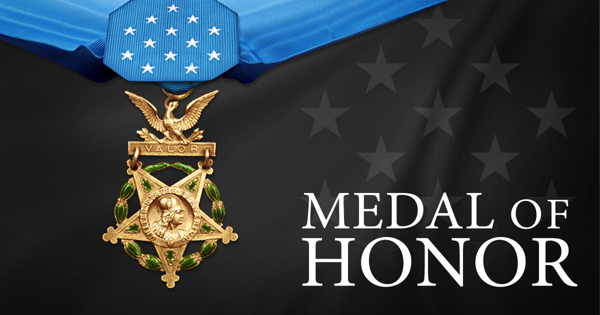 The Medal of Honor Recipients “Chuck” Kettles and James McCloughan