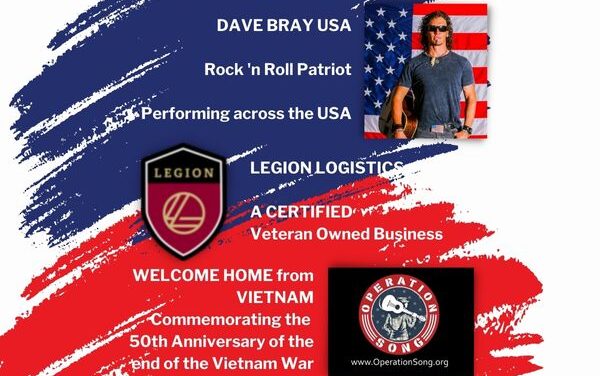 Welcome Home from Vietnam PLUS Legion Logistics and Dave Bray USA